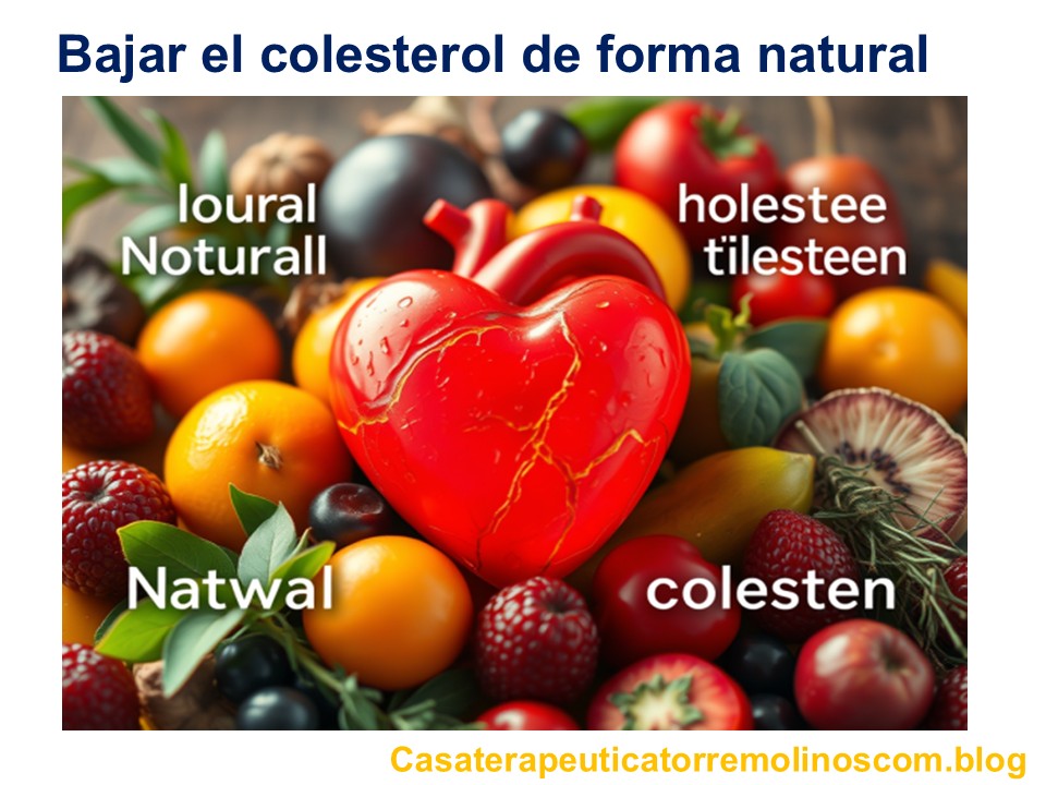 Bajar el colesterol de forma natural